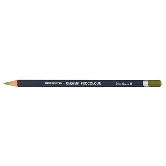Derwent Procolour Pencil Olive Green 52 Derwent Procolour Pencil Olive Green 52