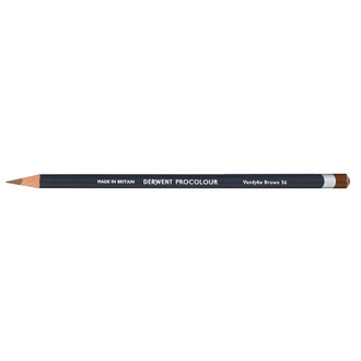 Derwent Procolour Pencil Van Dyke Brown 56