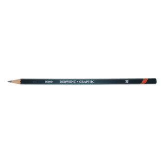 Derwent Graphic Pencil - Soft 4B, 3 Pack