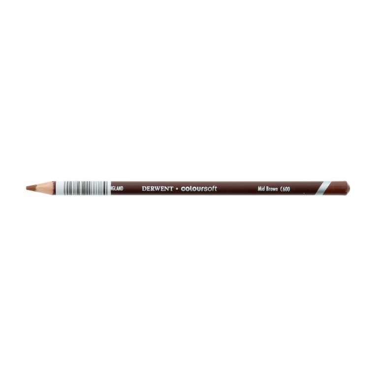 Derwent Derwent Coloursoft Pencil Mid Brown