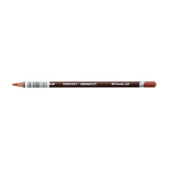Derwent Coloursoft Pencil Mid Terra-Cotta Derwent Coloursoft Pencil Mid Terra-Cotta