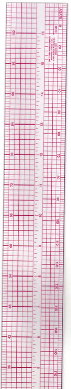 Westcott Westcott Bevelled Pica Ruler 2" x 18"