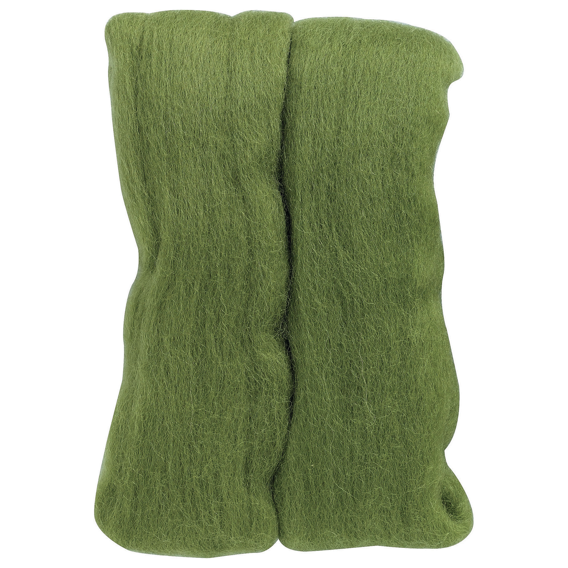 Clover Natural Wool Roving Fibers Moss Green 0 7 Oz g Risd Store