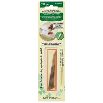 Clover Felting Tool Replacement Needle Heavy-Weight