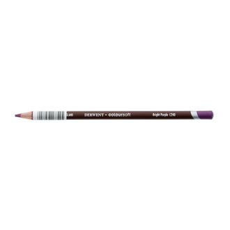 Derwent Coloursoft Pencil Bright Purple Derwent Coloursoft Pencil Bright Purple