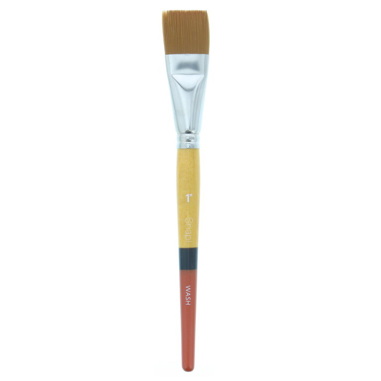 Princeton Brush Princeton Snap! 9650 Gold Synthetic Short Handle Brush Wash 1"