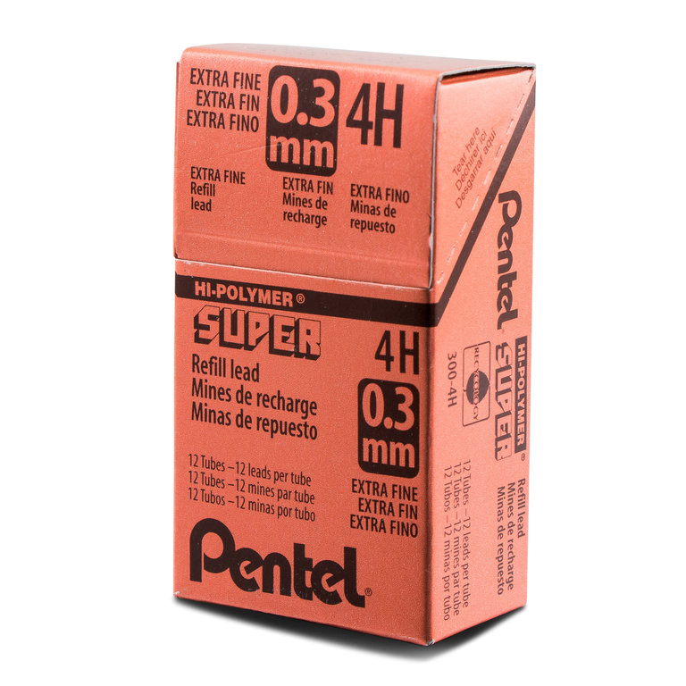 Pentel Pentel Leads 4H .3mm