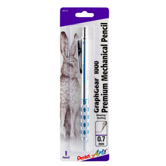 Pentel GraphGear 1000 Mechanical Pencil, Blue, .7mm Pentel GraphGear 1000 Mechanical Pencil, Blue, .7mm
