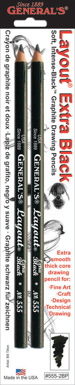 General's General's Layout Pencil 2-Pack