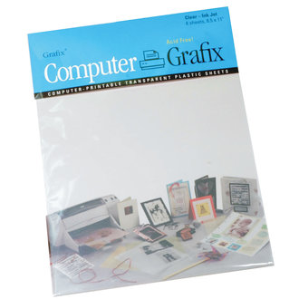 Grafix Inkjet Film 8.5" x 11" 6-Pack