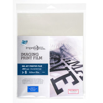 Grafix Imaging Print Film 6 Sheets 8.5" x 11" Inkjet