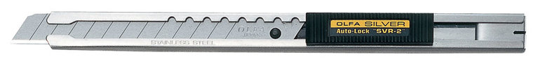 Olfa Olfa Auto-Lock Stainless Steel Knife With Snap Off Blades