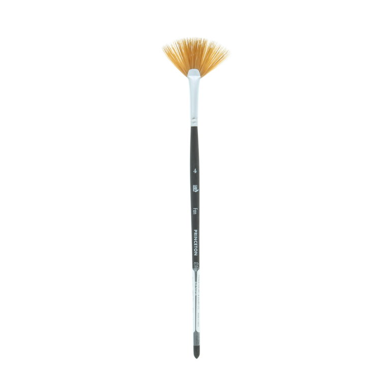 Princeton Brush Princeton Aqua Elite 4850 Synthetic Kolinsky Short Handle Brush Fan #4