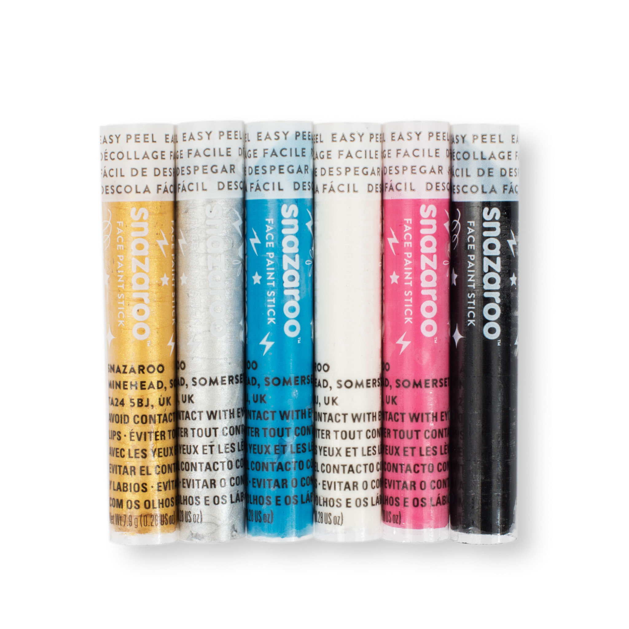 Snazaroo Face Painting Sticks Set 6 Color Girls Set Risd Store