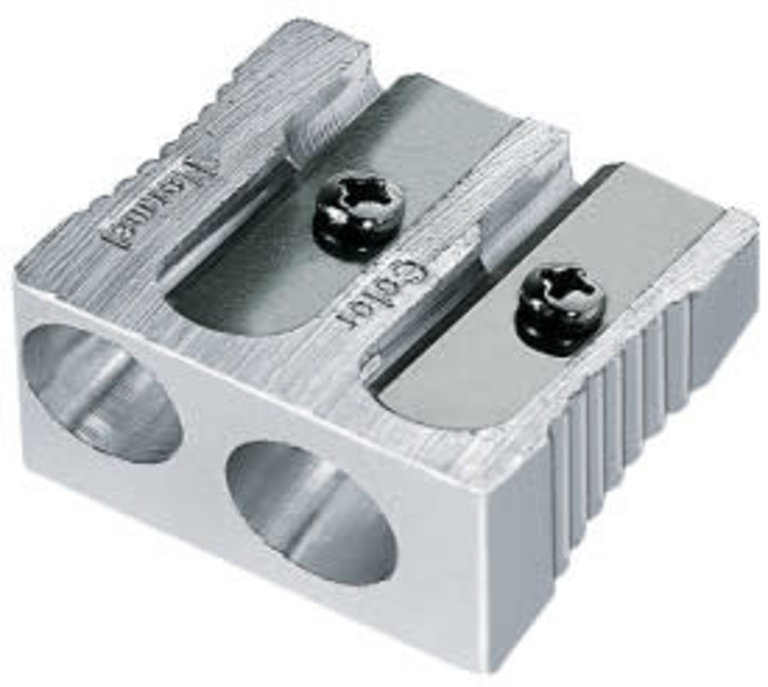 M&R M+R Magnesium 2-Hole Pencil Sharpener