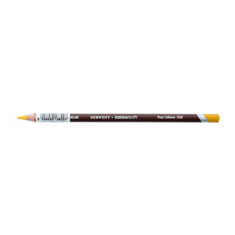 Derwent Derwent Coloursoft Pencil Deep Cadmium