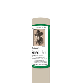 Strathmore Fine Art Paper Roll, 400 Series, Sketch, 42" x 10 yds., 80 lb. Roll, Toned Tan