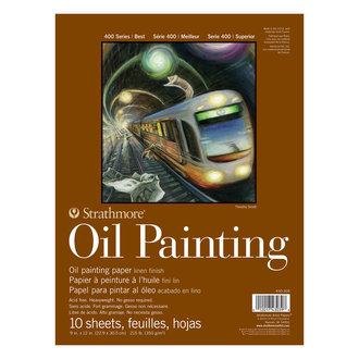 Strathmore Oil Painting Paper Pad 400 Series 9" x 12" Strathmore Oil Painting Paper Pad 400 Series 9" x 12"