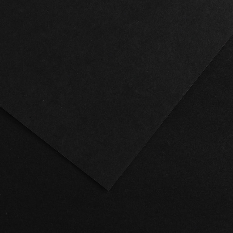 Canson Colorline Paper Black 19.5"x25.5" 300gsm