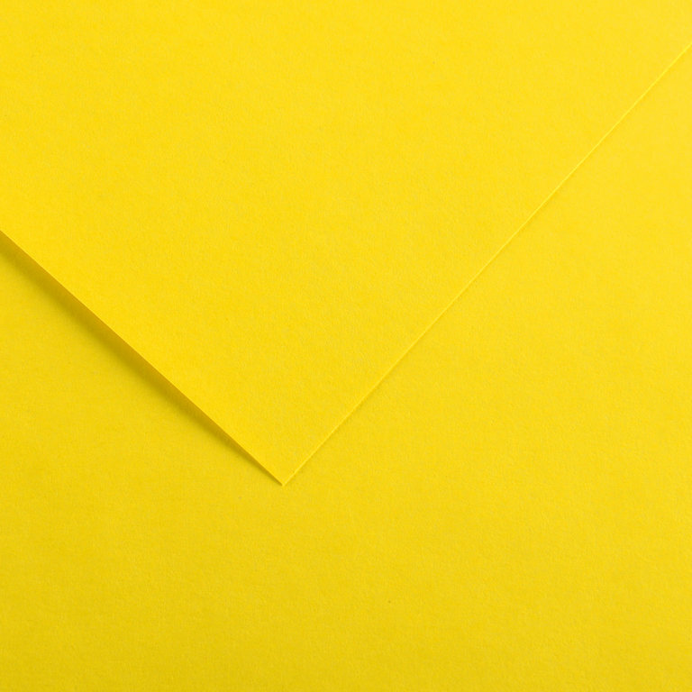 Canson Colorline Paper Canary Yellow 19.5"x25.5" 300gsm