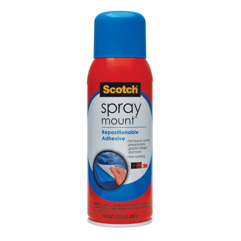 3M 3M Spray Mount Adhesive, 10.25 oz