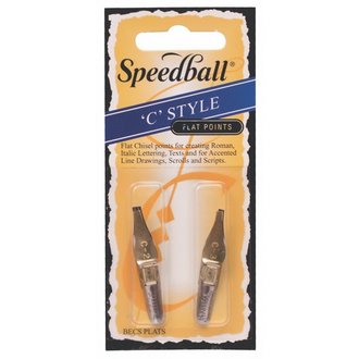 Speedball Lettering & Drawing Pen Points C2/C3
