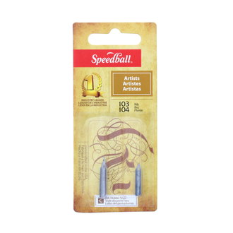 Speedball Hunt Artist Nibs 2-Pack 103/104