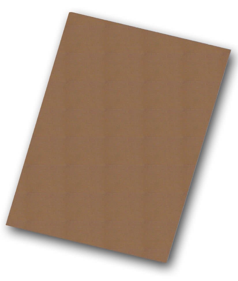 Kraft Corrugated Cardboard Sheet EFlute 32"x40" RISD Store