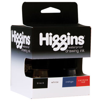 Higgins Drawing Ink, Set 4-Color Set