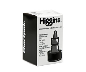 Higgins Non-Waterproof Black Ink - Non-Waterproof Ink - Sam Flax Atlanta