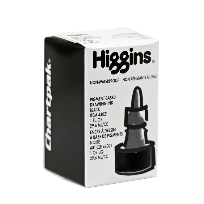 Higgins Black Calligraphy Ink, 2.5 Ounce Bottle (44314)