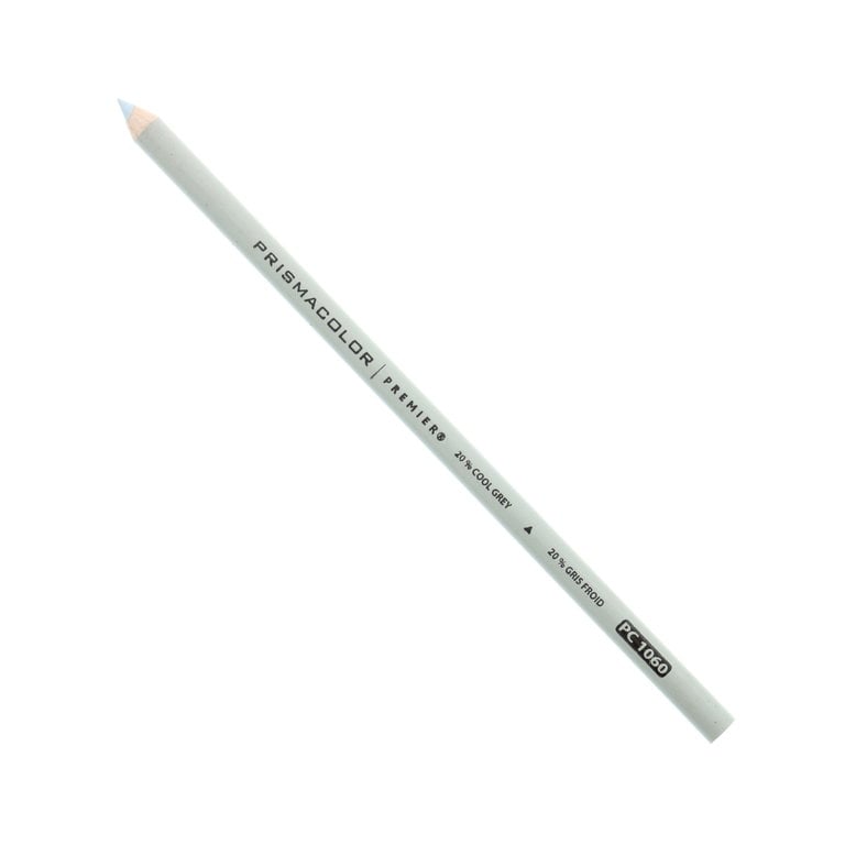 Prismacolor Prismacolor Premier Thick Core Colored Pencil, Cool Gray 20%