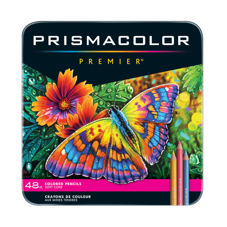 Prismacolor Prismacolor Premier Soft Core Colored Pencil, Set 48-Color Set