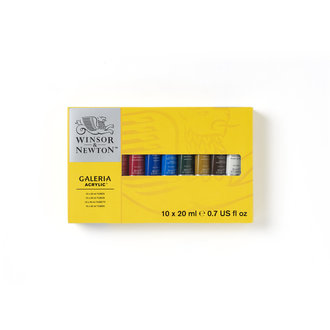Winsor & Newton Winsor & Newton Galeria Acrylics 10 Set