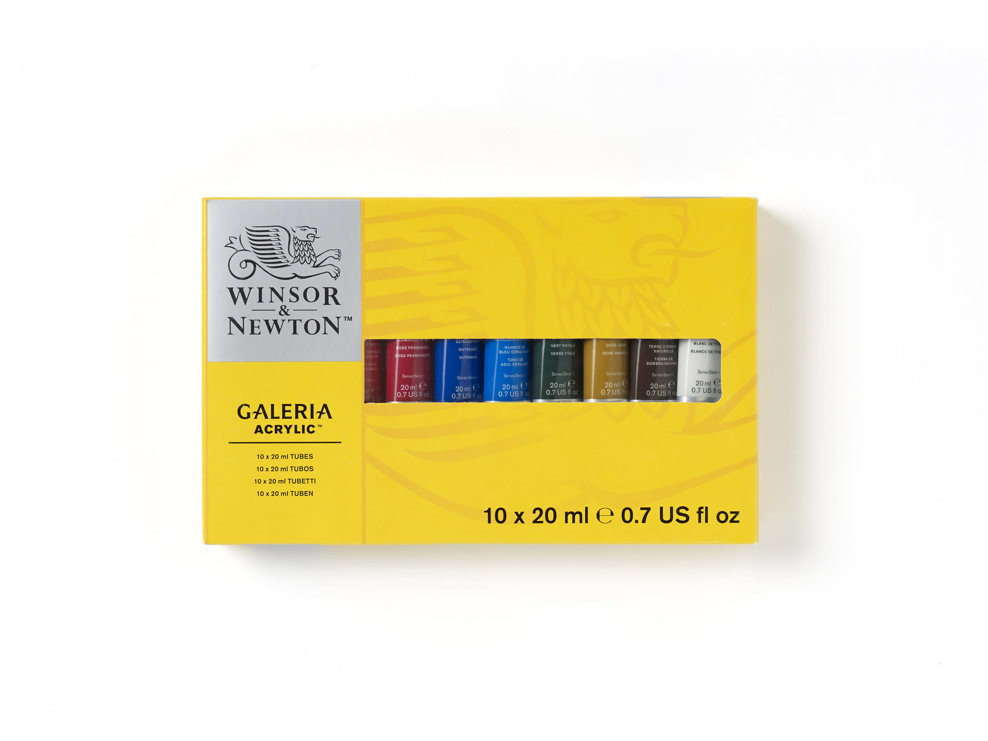 Winsor & Newton Galeria Acrylic 10-Color Set