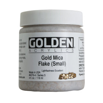 Golden Mica Flake Gold 4 oz
