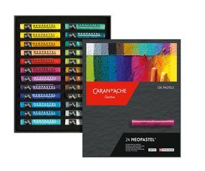 Caran D'Ache Caran D'Ache Neopastel Oil Pastels 24 Set - RISD Store