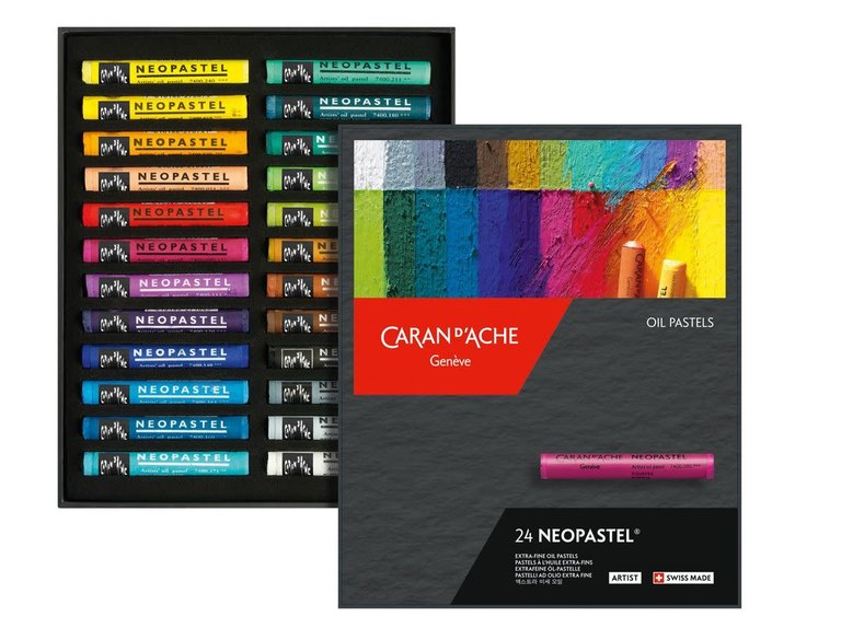 Caran D'Ache Caran D'Ache Neopastel Oil Pastels 24 Set