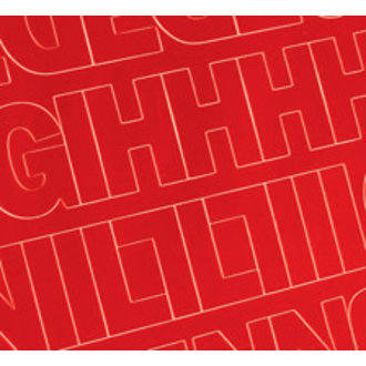 Duro Duro Vinyl Letters Red Gothic 1/2"