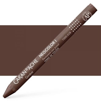 Caran D'Ache Neocolor I 028 Toledo Brown