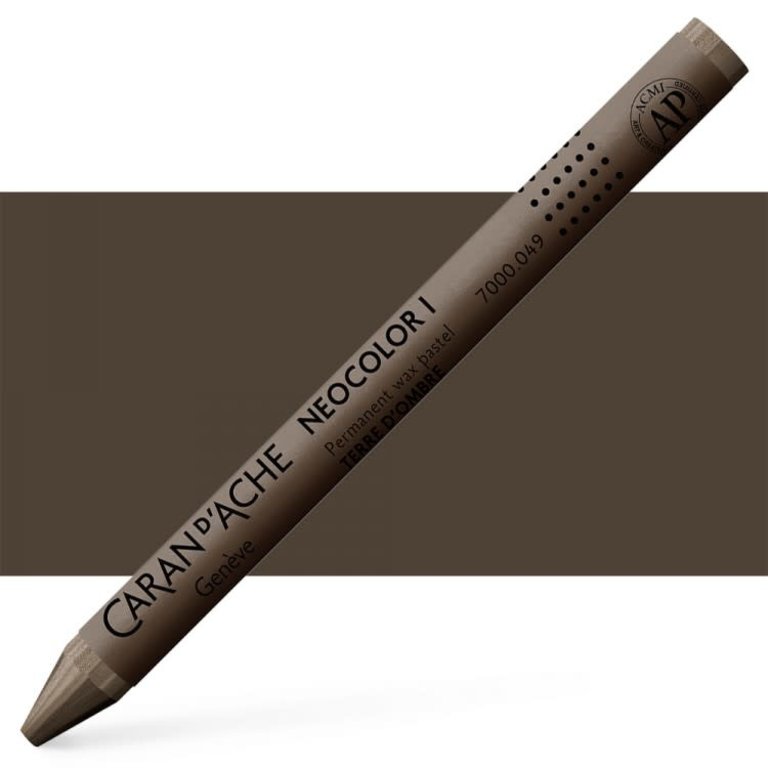 Caran D'Ache Caran D'Ache Neocolor I 049 Raw Umber