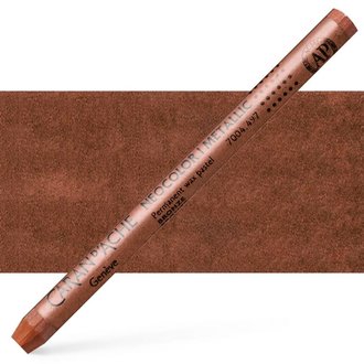 Caran D'Ache Neocolor I 497 Metallic. Bronze