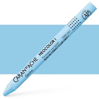 Caran D'Ache Neocolor I 661 Light Cobalt Blue