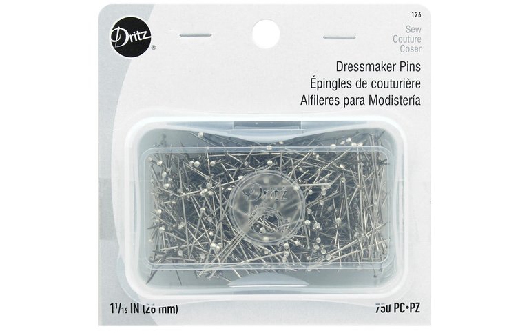 Dritz Dritz Dressmaker Pins #126 750 Pack