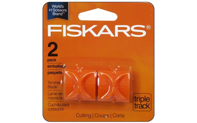 Fiskars Fiskars Trimmer Replacement Blade Straight Cut 2 Pack