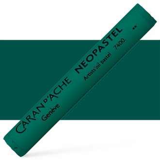 Caran D'Ache Neopastel Oil Pastel  229 Dark Green