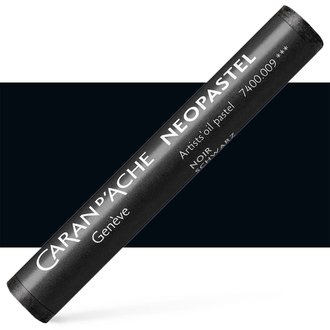 Caran D'Ache Neopastel Oil Pastel 009 Black