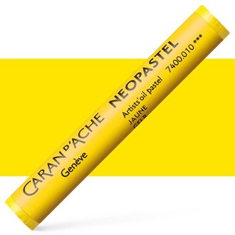 Caran D'Ache Neopastel Oil Pastel 010 Yellow