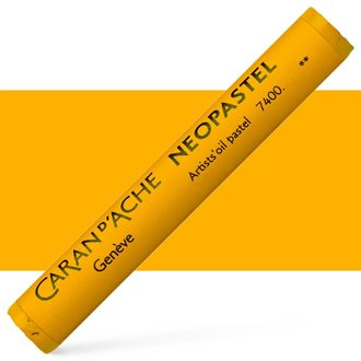 Caran D'Ache Neopastel Oil Pastel 020 Golden Yellow