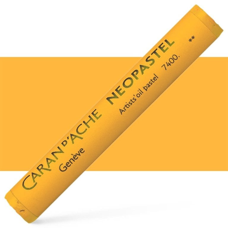 Caran D'Ache Caran D'Ache Neopastel Oil Pastel 031 Orangeish Yellow